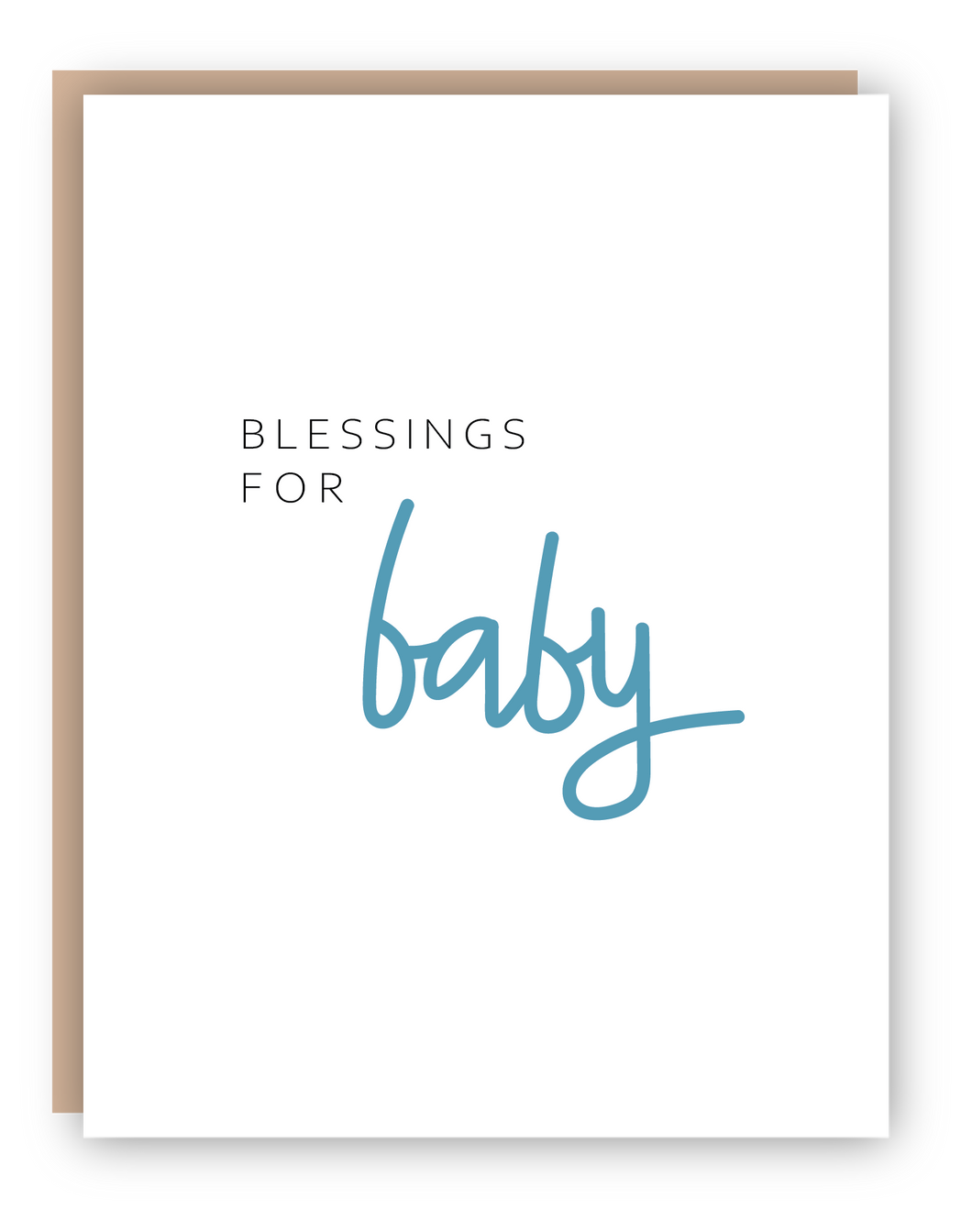 BLESSINGS FOR BABY | blue