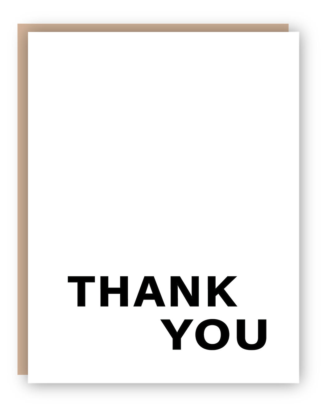 BOLD THANK YOU