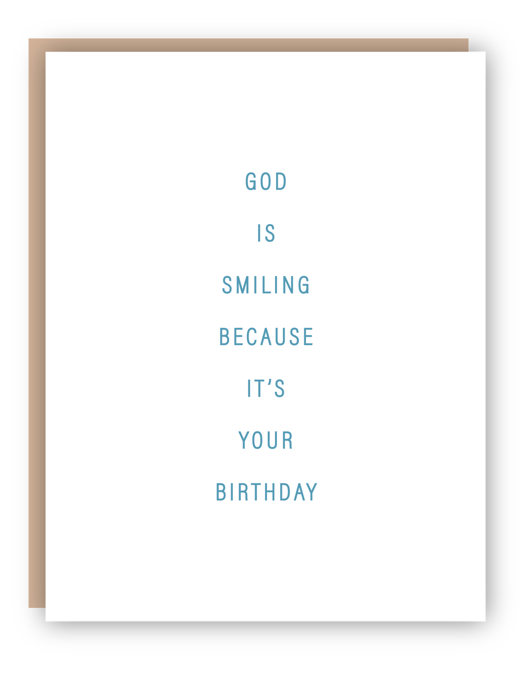 GOD IS SMILING