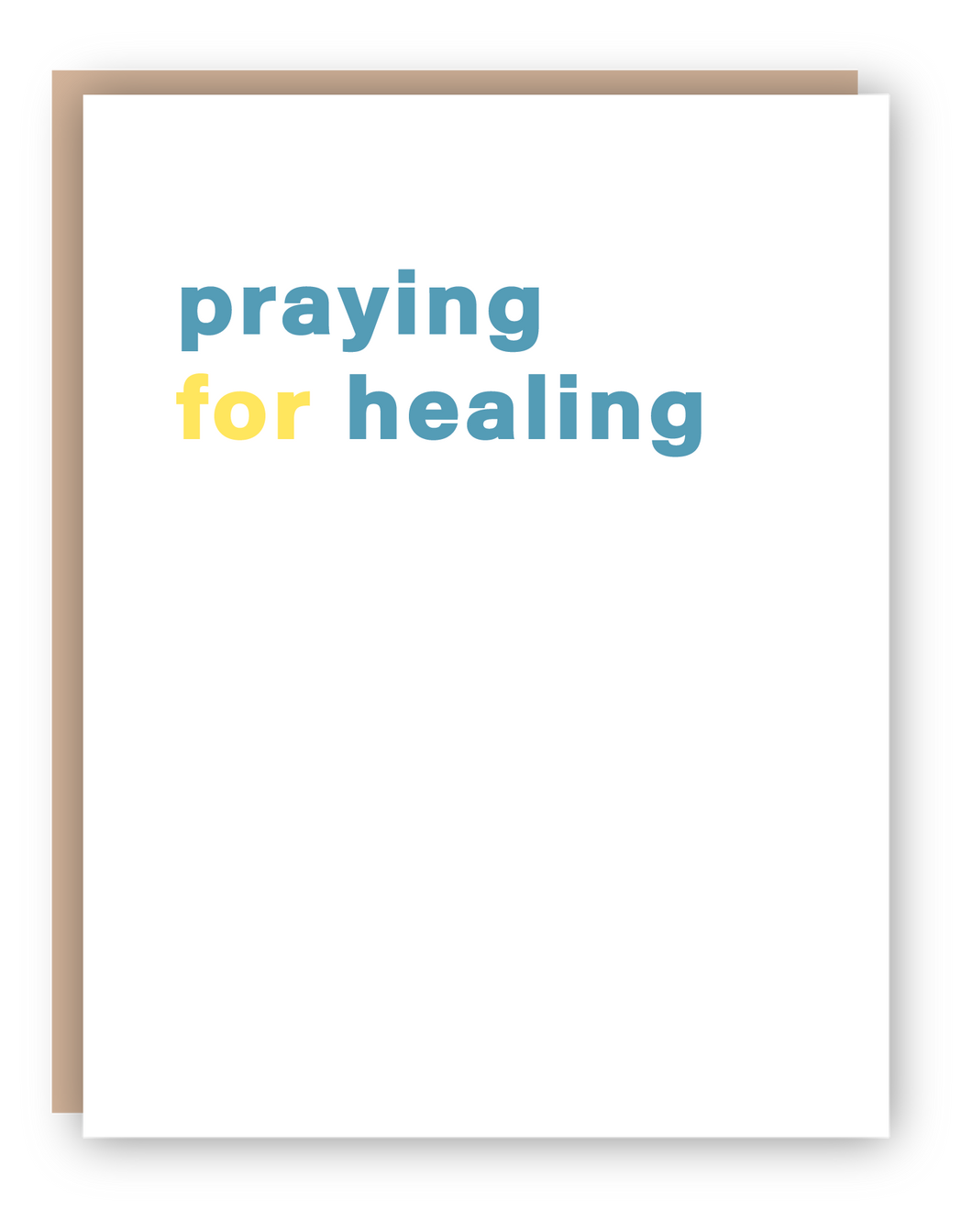 PRAYING FOR HEALING
