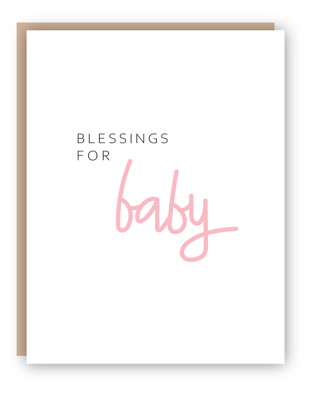 BLESSINGS FOR BABY | pink